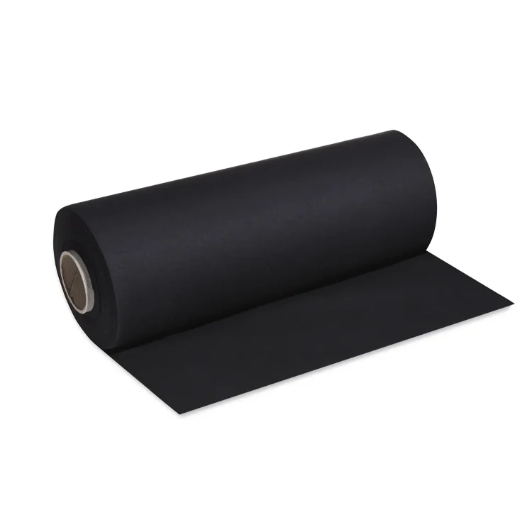 Bieżnik flizelinowy czarny 40cm x24m
