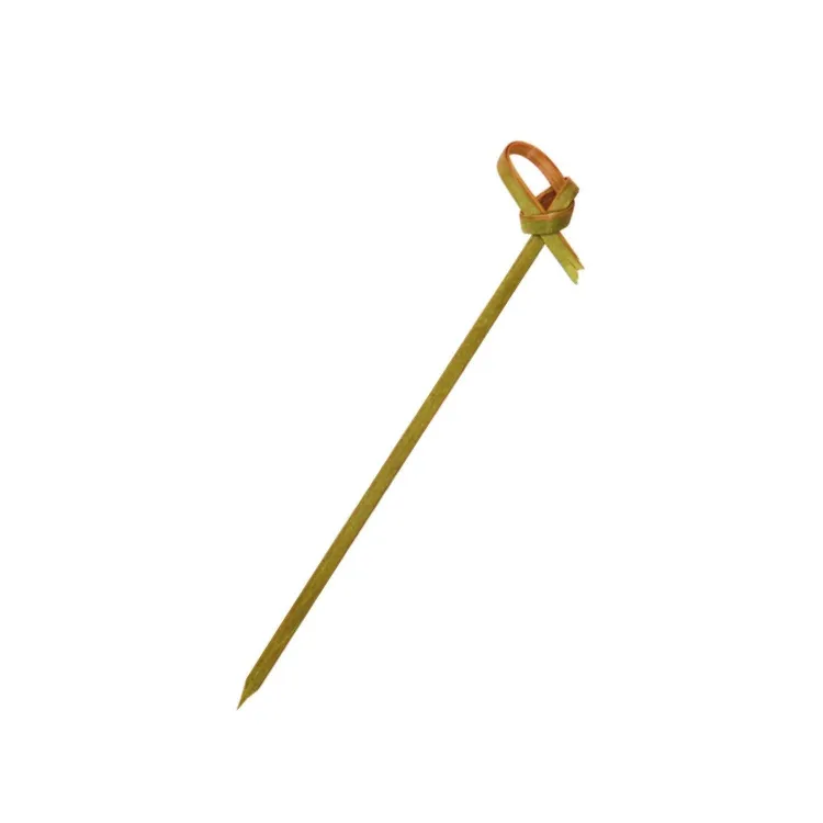 wykałaczki bambusowe węzeł 10 cm do finger food przekąsek cateringowe 100 sztuk