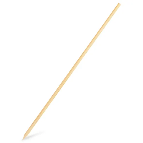 Mocne patyki bambusowe do frytek zakręconych o długości 40cm i grubości 5mm