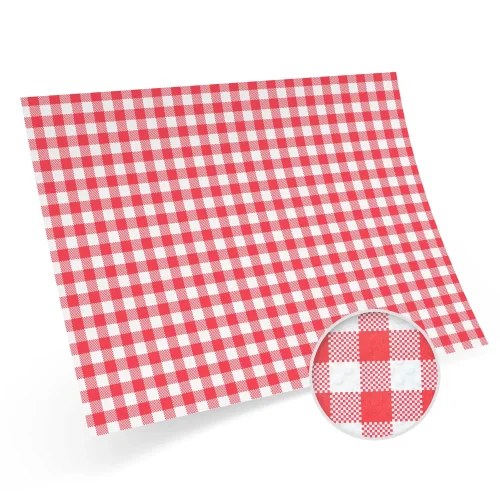 Podkładki pod talerze papierowe Karo 30x40 kratka 200 szt.