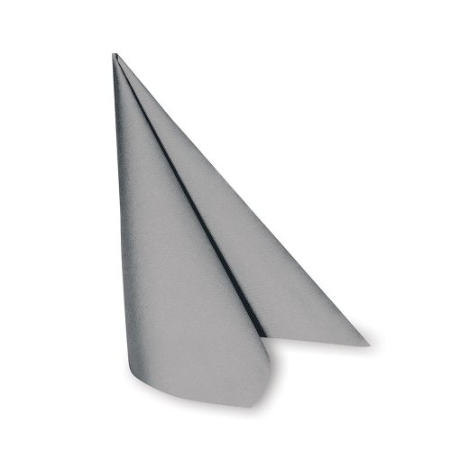 Serwetki flizelinowe 40x40cm szare 50 SZT.