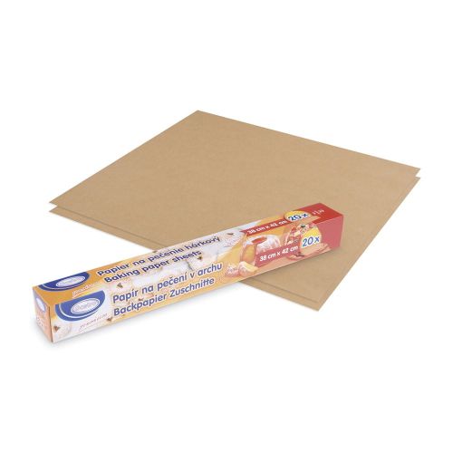 papier do pieczenia w gotowych arkuszach silikonowany nieprzywierający zestaw 20 sztuk