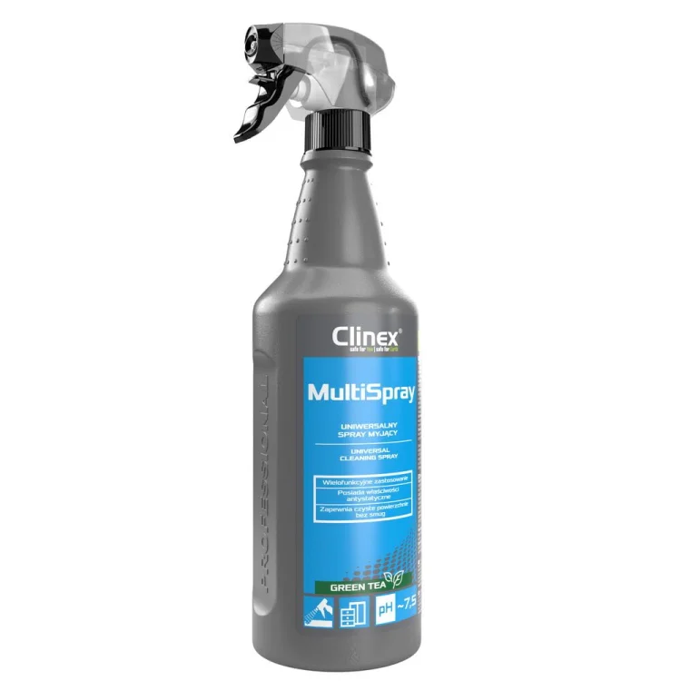 Uniwersalny płyn myjący Clinex Multi Spray Green Tea 1 litr.