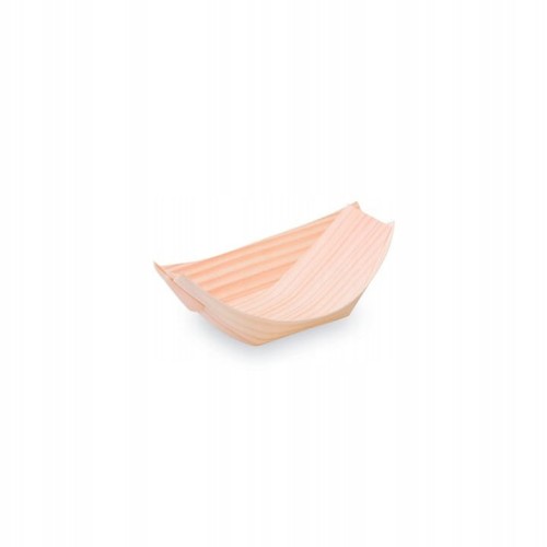 łódeczki bambusowe finger food 9x6 cm opakowanie 100 sztuk na przekąski cateringowe