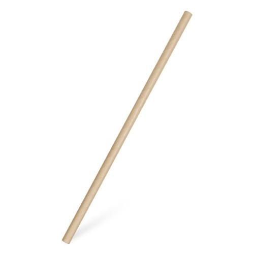 słomka papierowa kraft 25cm fi 8mm 100 sztuk