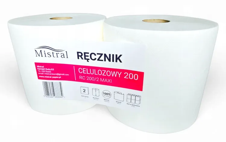 Czysciwo papierowe recznik papierowy 2x200m