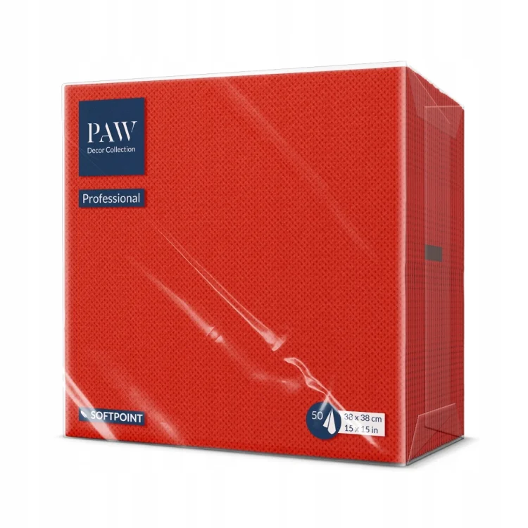 Serwetki-Czerwone-Softpoint-38x38-400szt-Paw-Restauracja-Bar-FastFood-Kod-producenta-PUND000003.webp