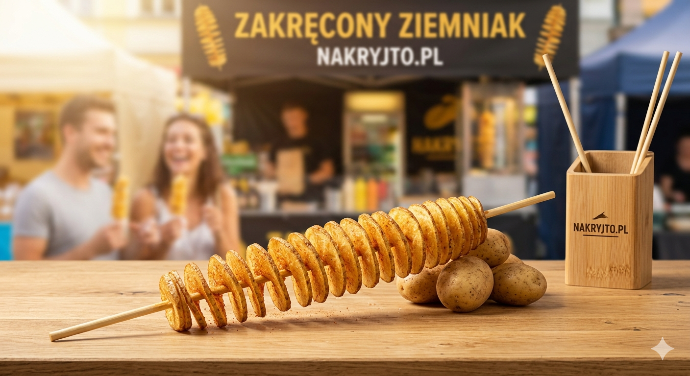 Jakie patyki do zakręconych frytek wybrać? Poznaj standard 40 cm / 5 mm, który nie zawodzi